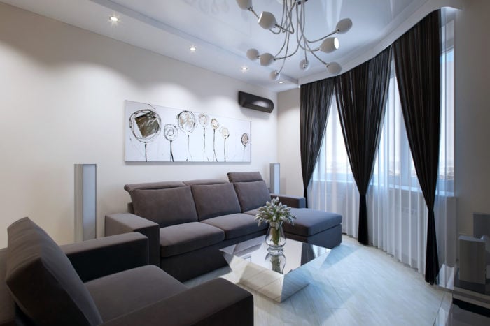 modern design small living room
