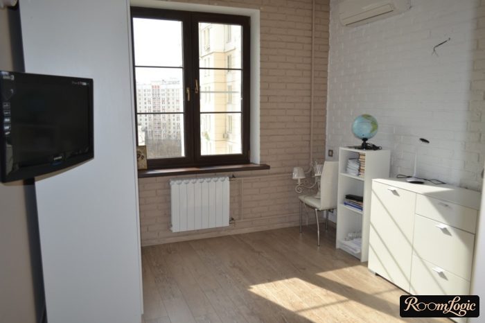 decorative stone with white bricks in a teenage boy's room
