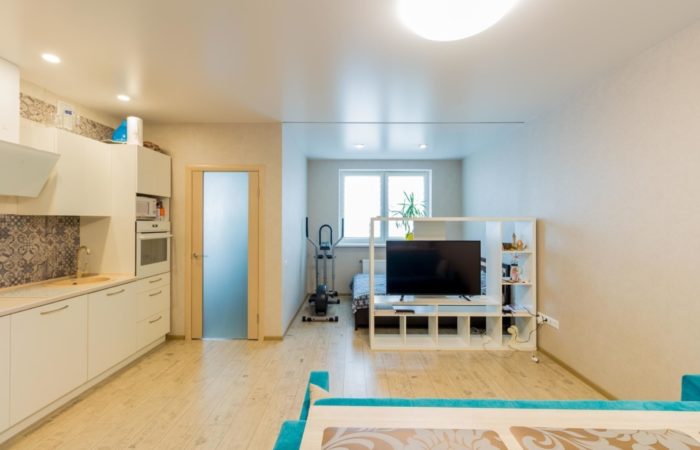design and zoning in a small studio