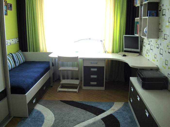 design for kids' room for two teenage boys