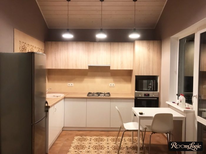 design of 100 square feet kitchen 2