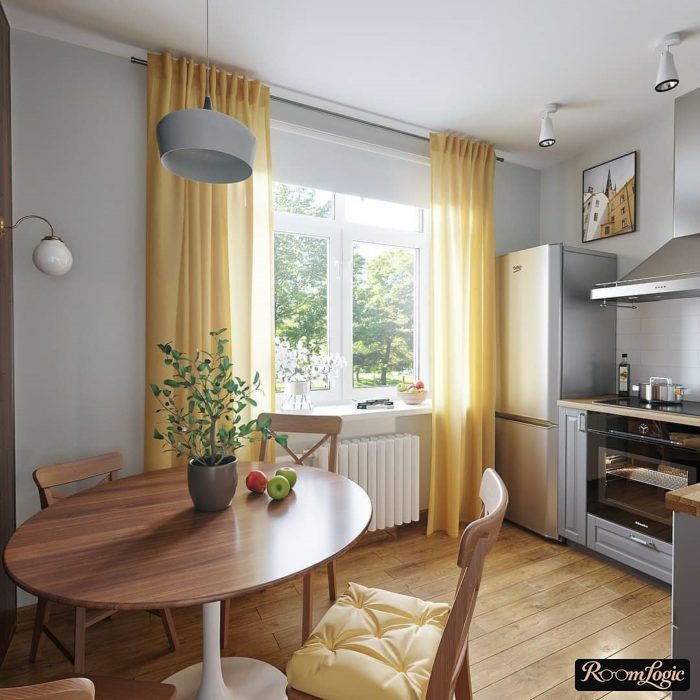 design of 100 square feet kitchen