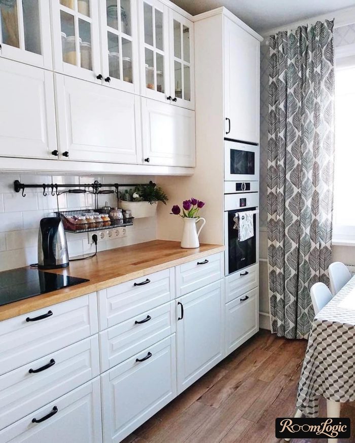 design of 110 square feet kitchen