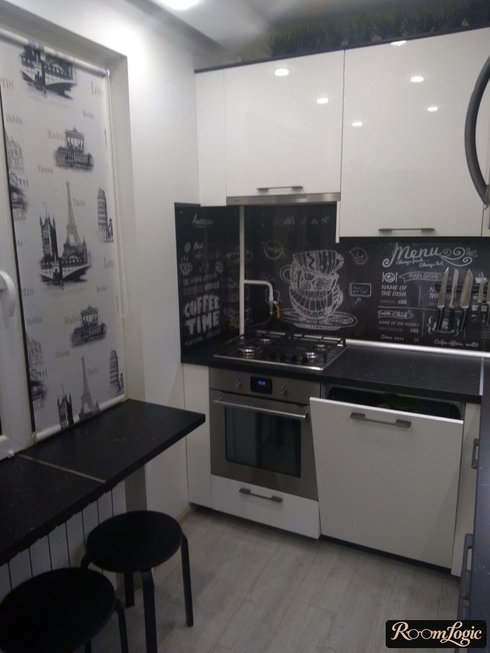 design of 65 square feet kitchen
