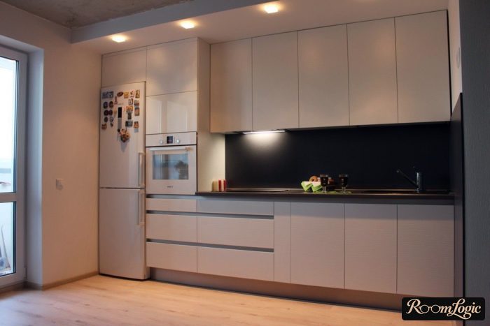 design of a 110 square feet modern kitchen ideas