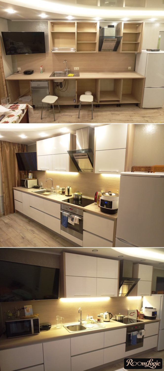 Design of a 110-square-foot kitchen