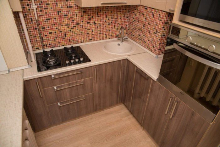 design of a budget small kitchen