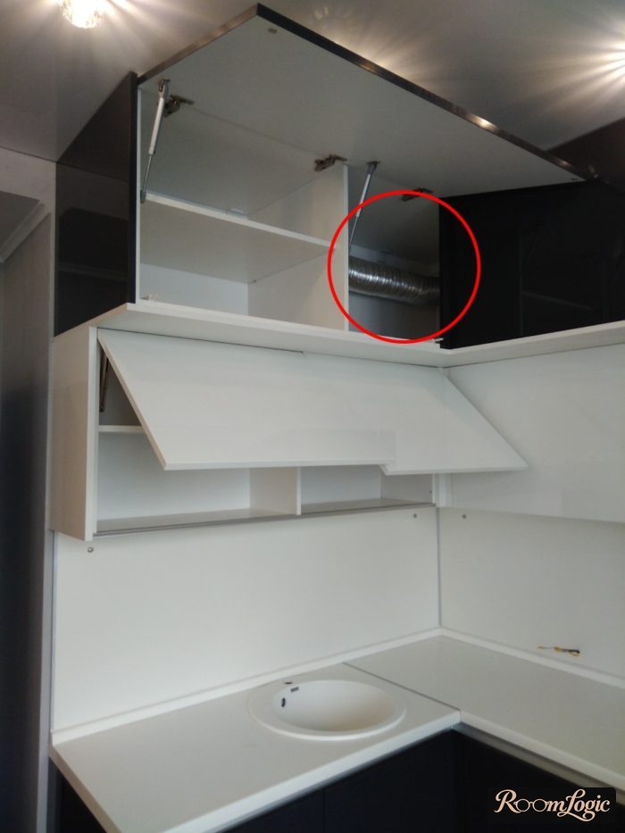 design of a corner kitchen