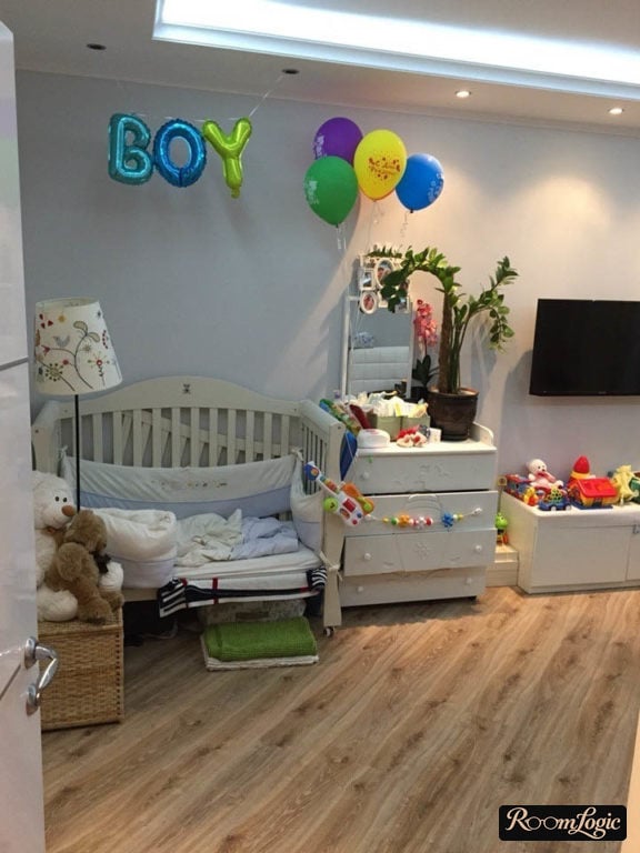 design of a nursery room for a newborn