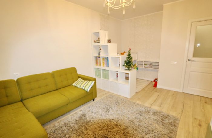 design of a one-bedroom apartment with a kids’ room