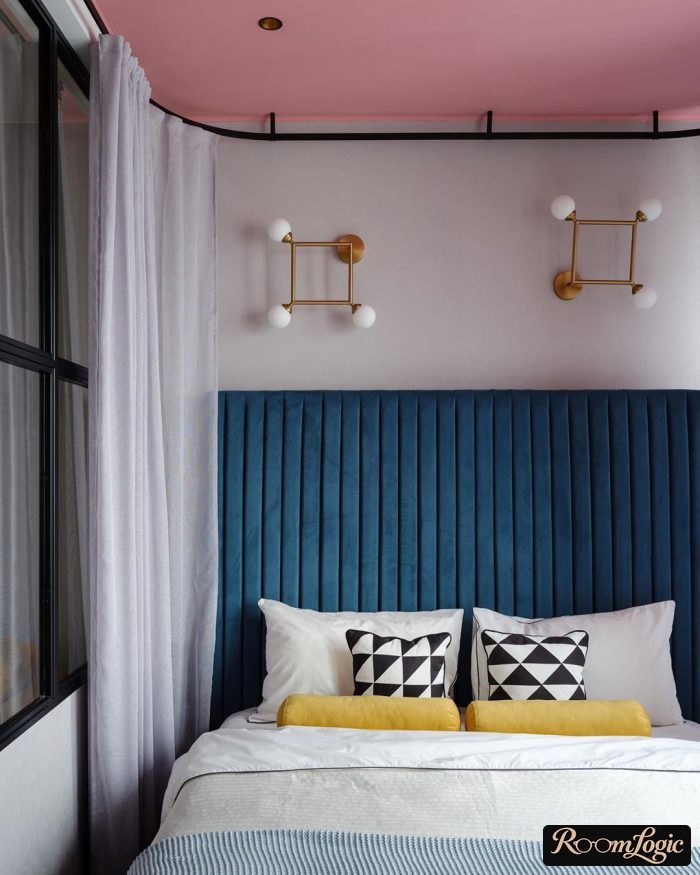 design of a small 100 square feet bedroom