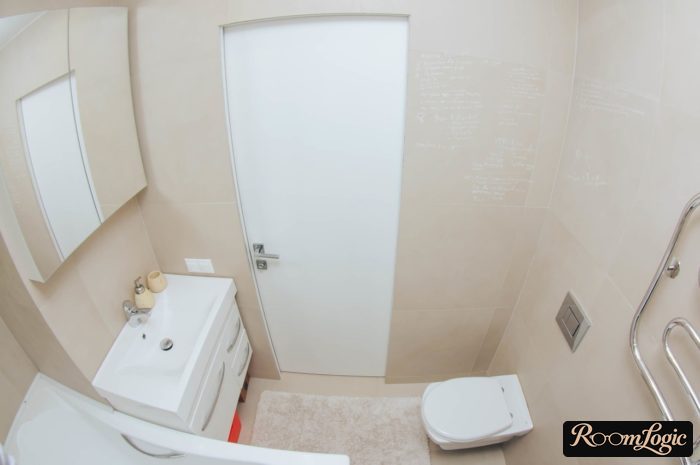 design of a small bathroom minimalism