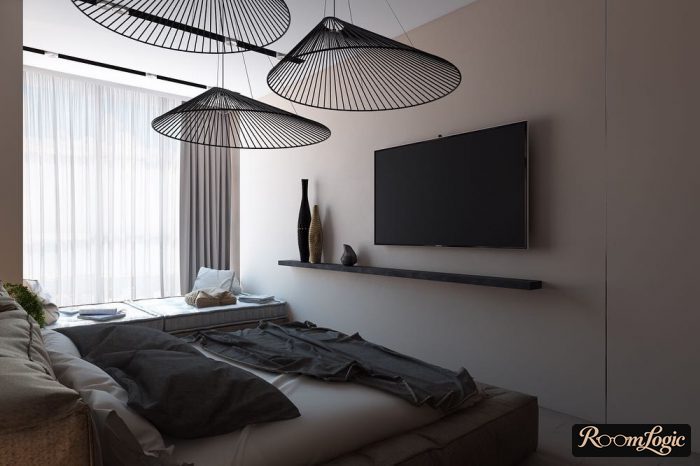 design of a small bedroom 65 square feet