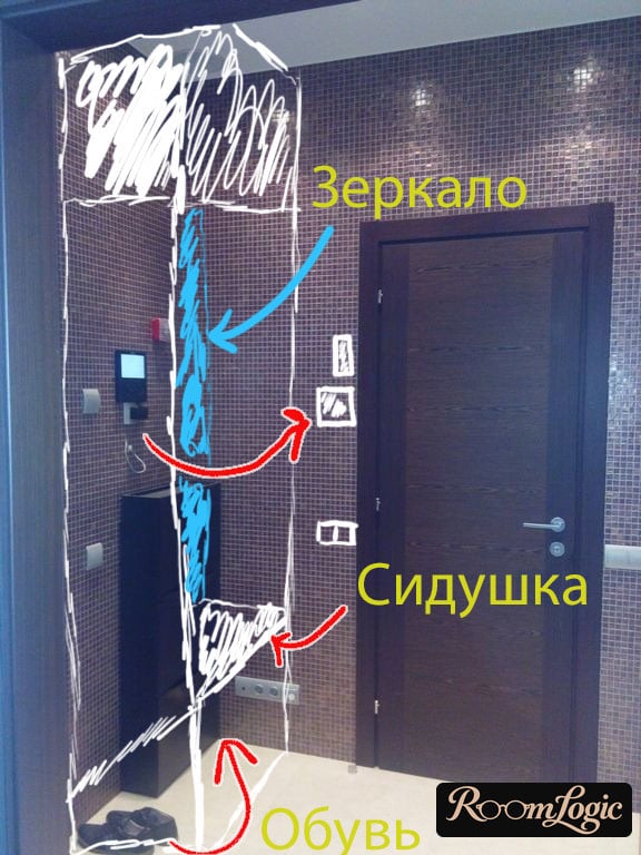 design of a small entryway - furniture