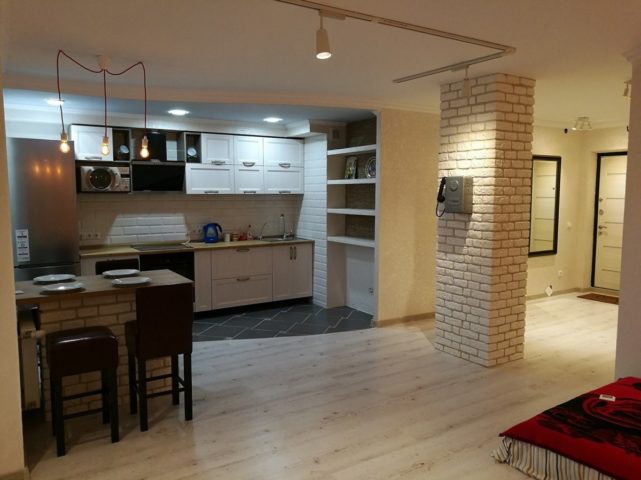 design of a studio apartment 320 square feet