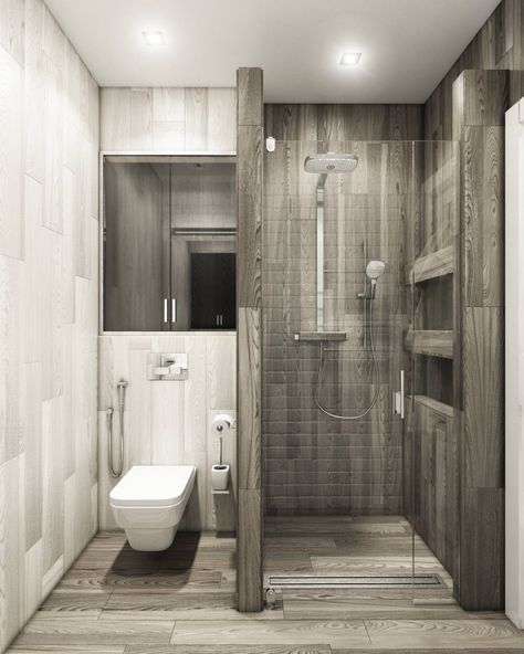 design of combined bathroom and toilet 30 square feet
