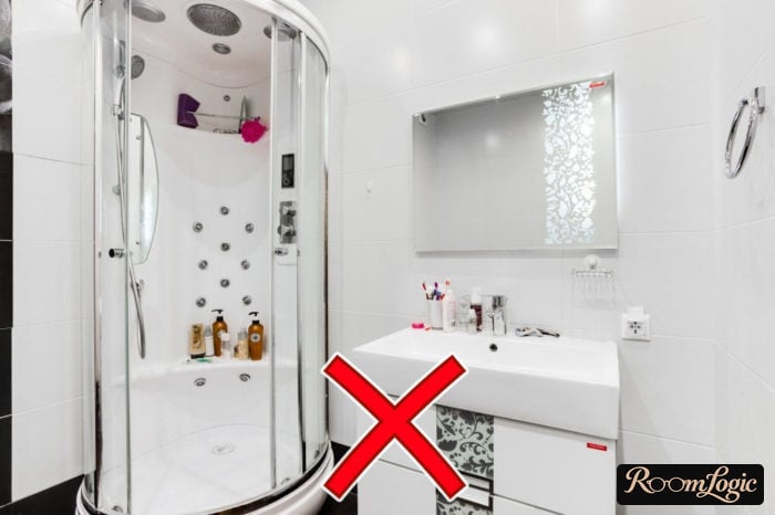 design of plastic shower enclosure