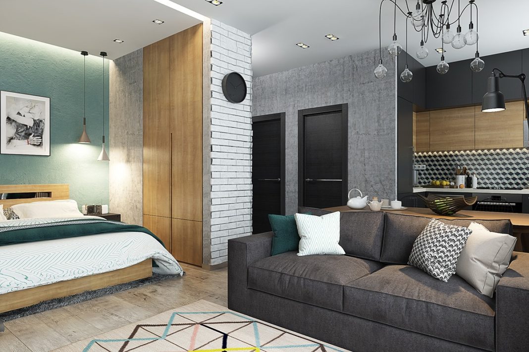 design of studio bedroom
