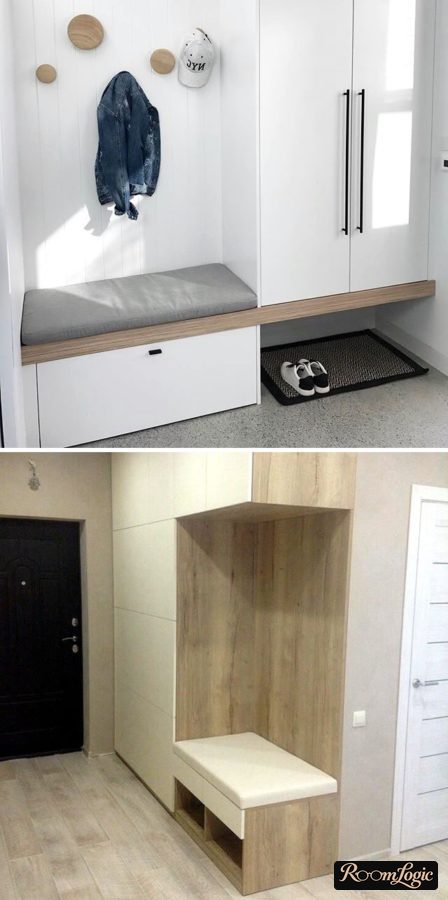 design options for entryways in a typical apartment