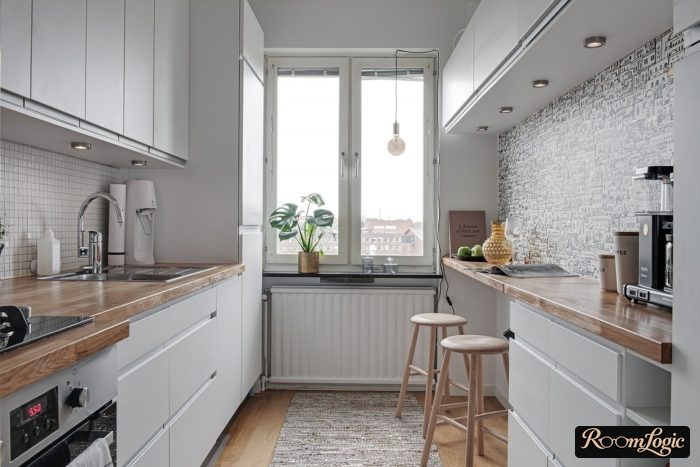 design project for 110 square feet kitchen