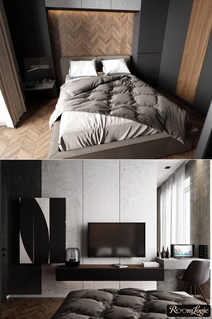 double bed for small room