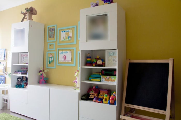 drawing board for two children