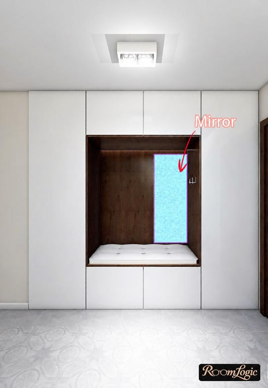 Narrow entryway furniture