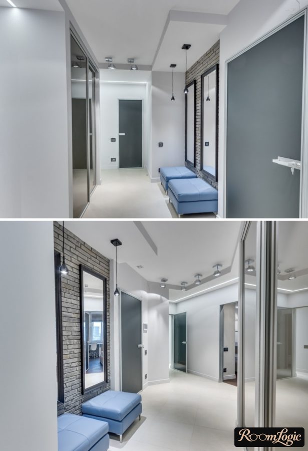 entryway design in apartment - real photos