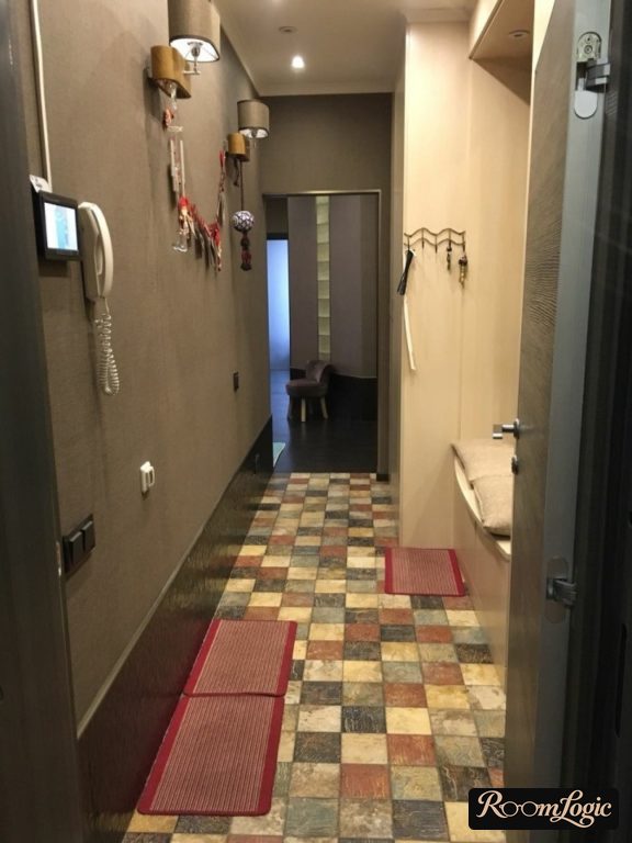 entryway-hallway in dark tones