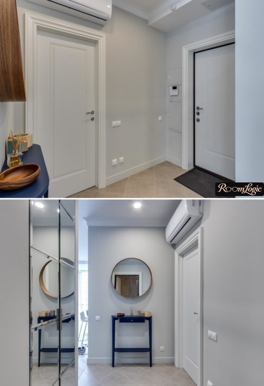 entryway in modern classic style