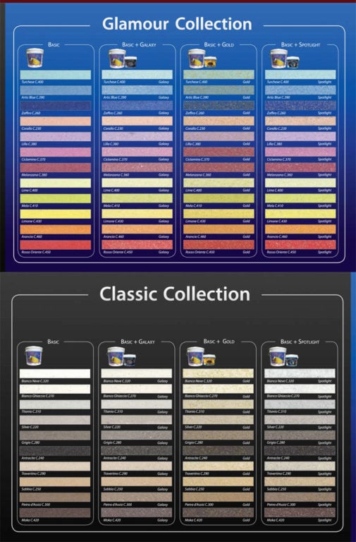 epoxy grout color palette Litokol