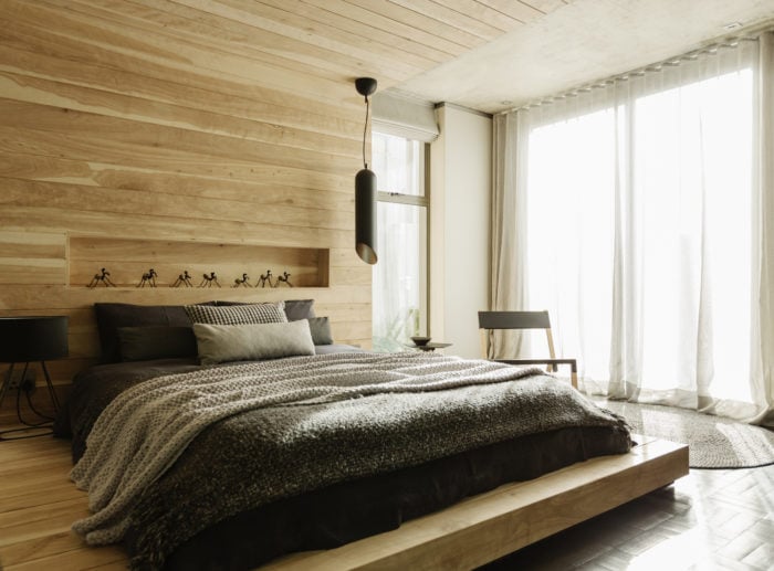 expanding the bedroom with a balcony