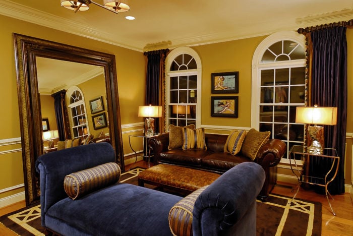 expensive bright interior design