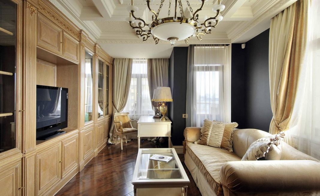 expensive empire-style apartment