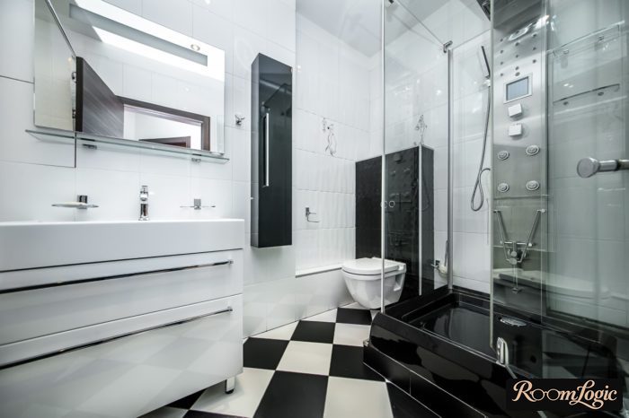expensive shower enclosure design in the bathroom