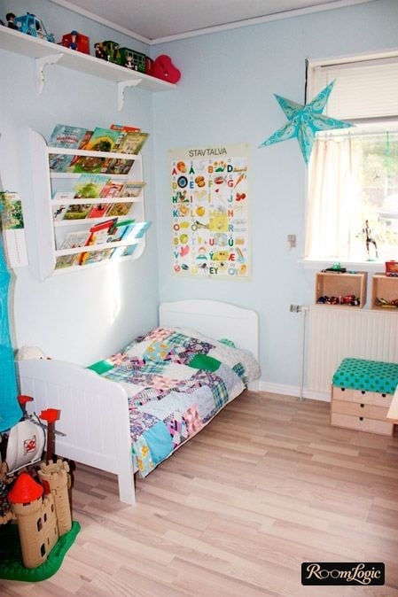 fashionable boys' room decor