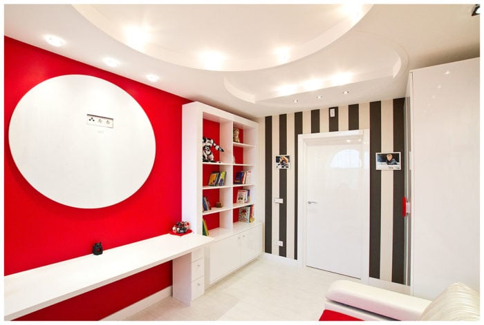 fashionable design for a girl's room