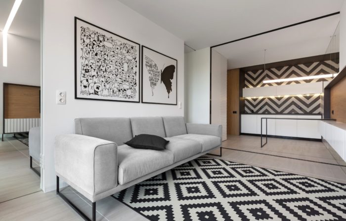 fashionable modern living room