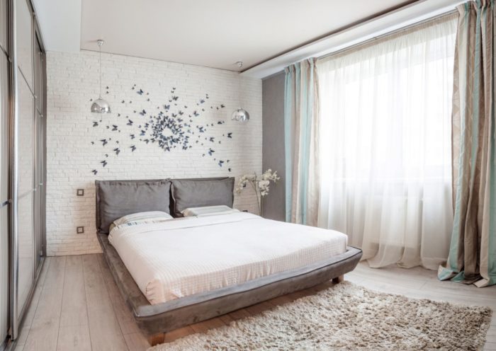 fashionable new designs for a small bedroom