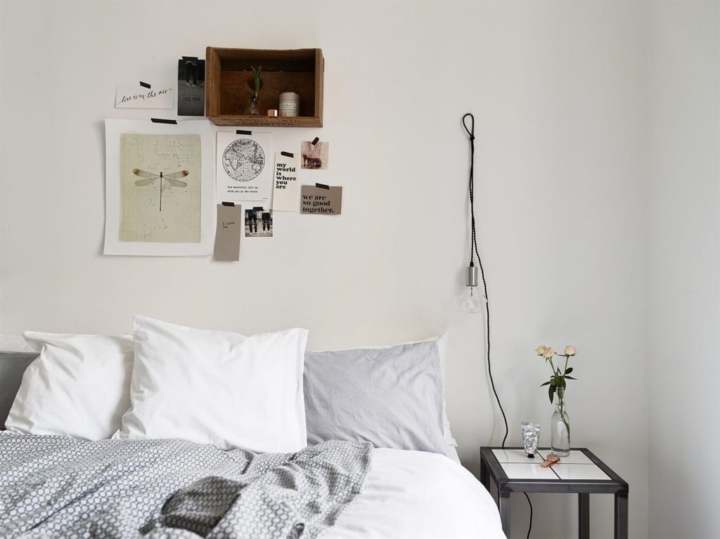 fashionable simple bedroom