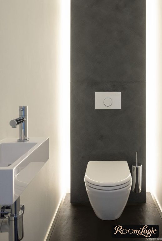 fashionable toilet accent lighting