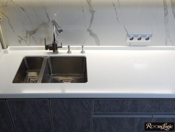 faucet for kitchen in high tech style