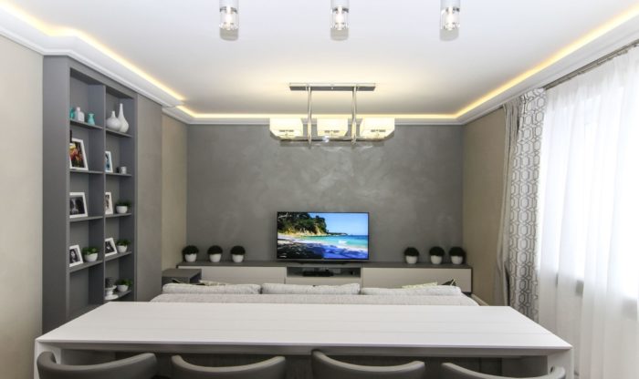 floating drywall ceiling
