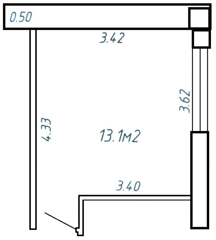 floorplan for a kids' room for two children of different genders