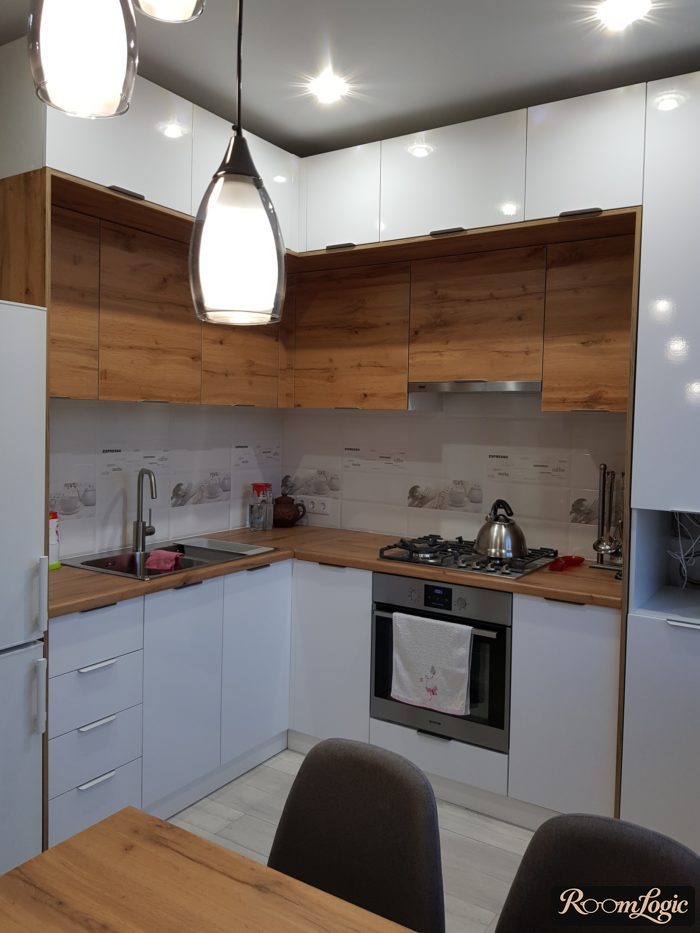 furniture arrangement on 100 square feet kitchen