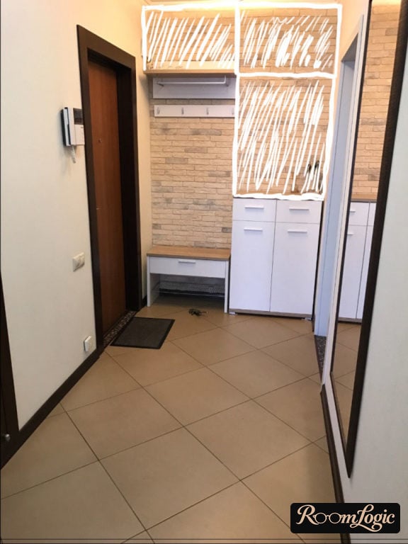 furniture design in a small entryway