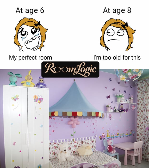 Girl's room design