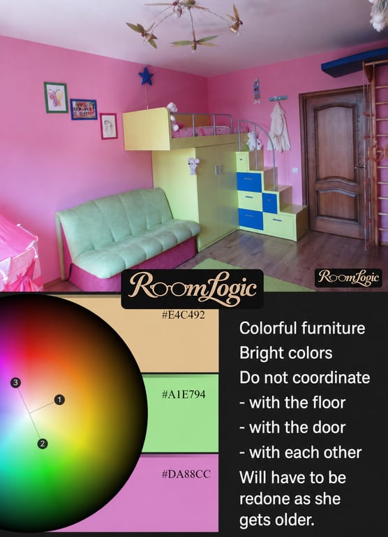 Girl's room design