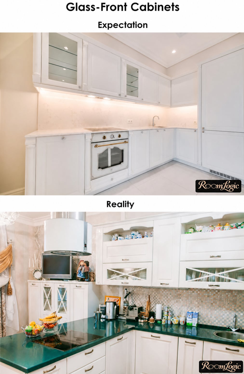 Small kitchen design before and after
