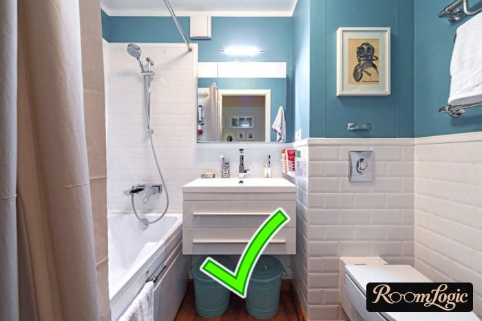 good bathroom renovation in tiny apartment